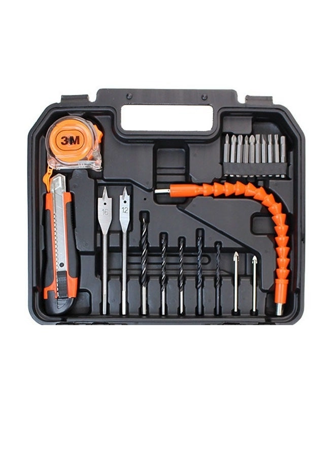 Power Tool Set - 34 Piece 12V Rechargeable
