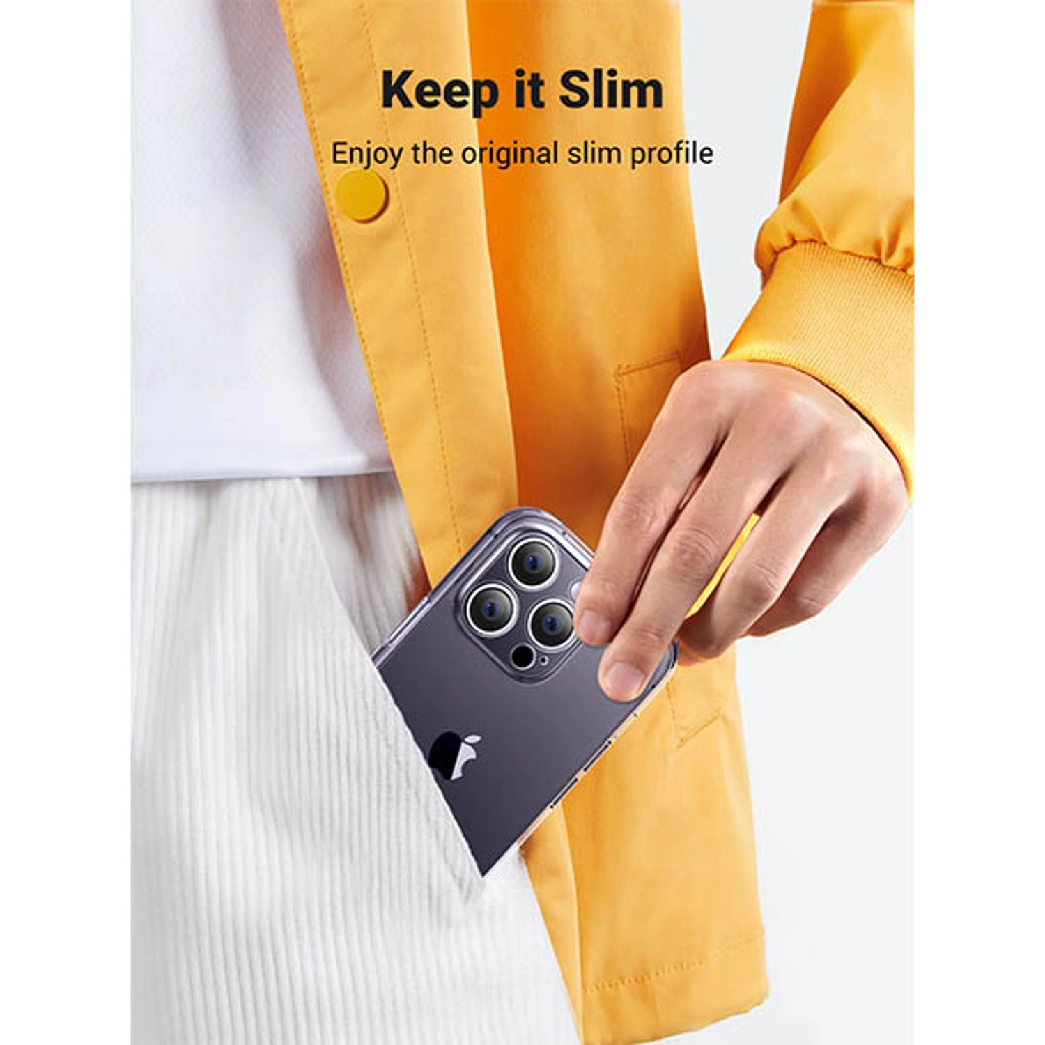 Magnetic Back Case for iPhone 14 Pro