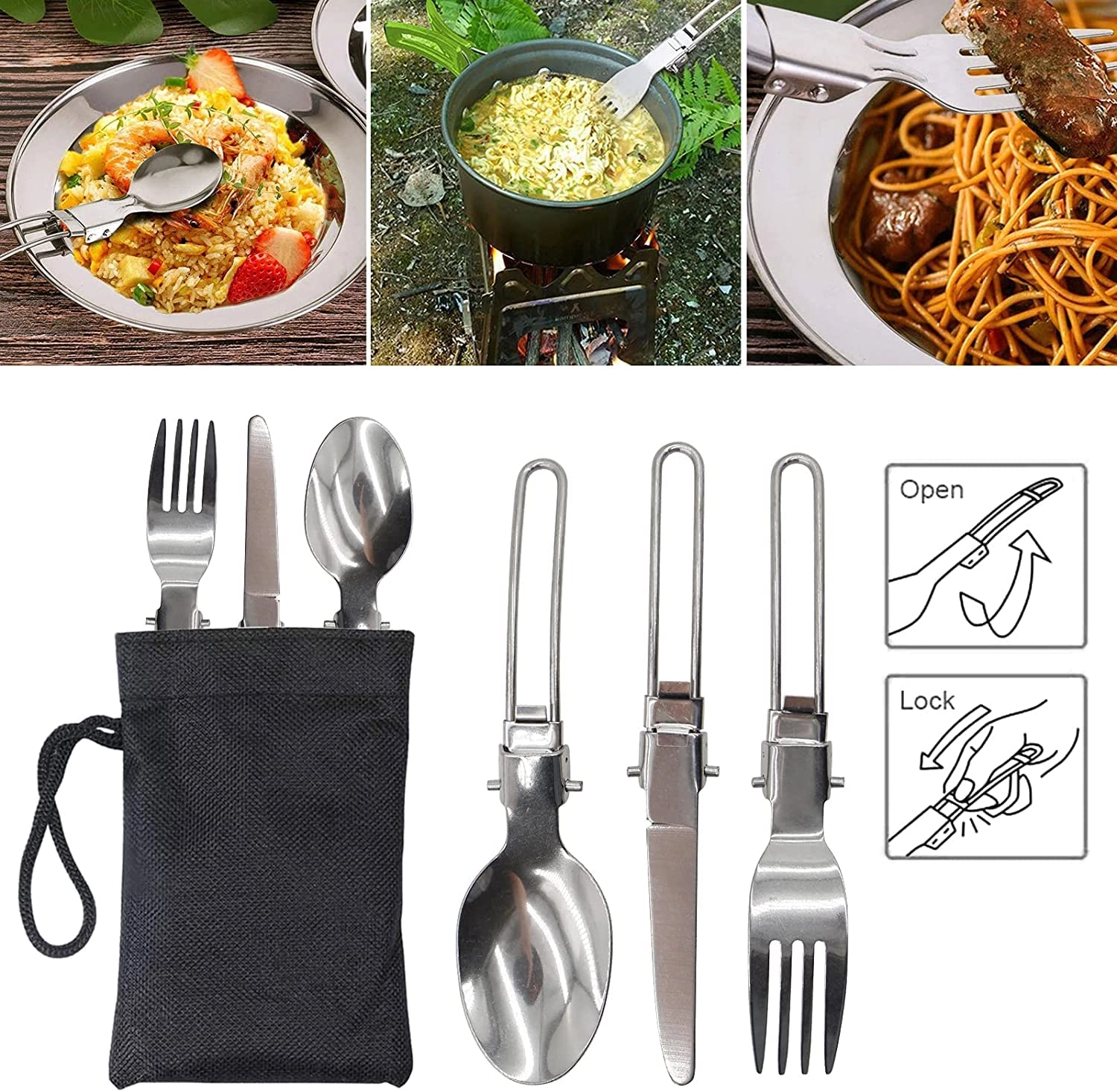 Camping Cookware Set - 13 piece(s) 0.8L