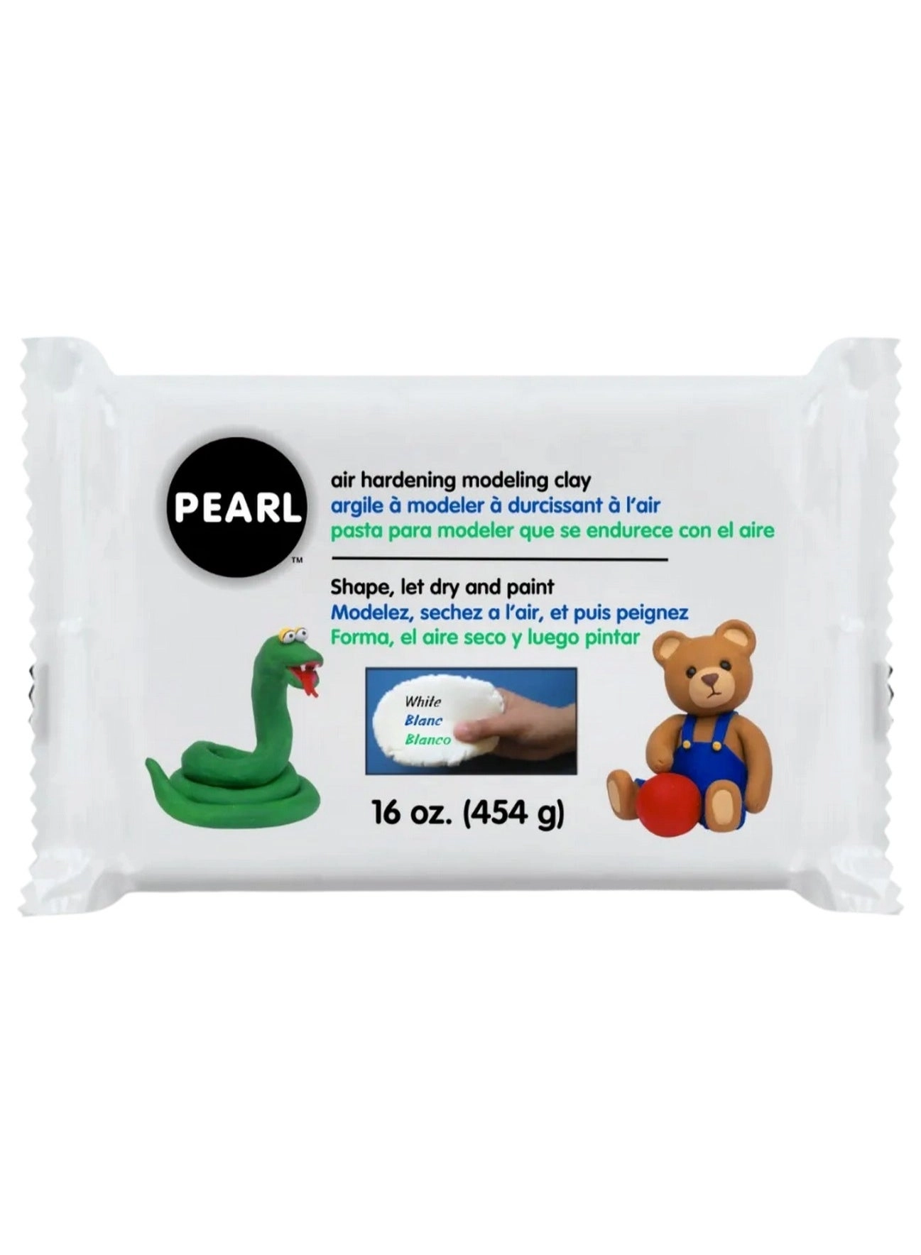 Pearl Air Hardening Modeling Clay - 454g