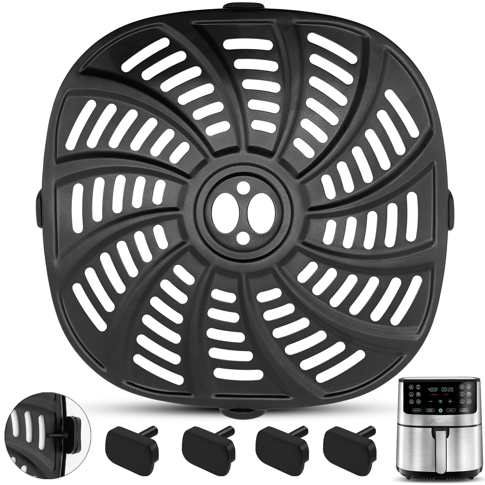 GWY Air Fryer Grill Pan - steel 1 piece(s)