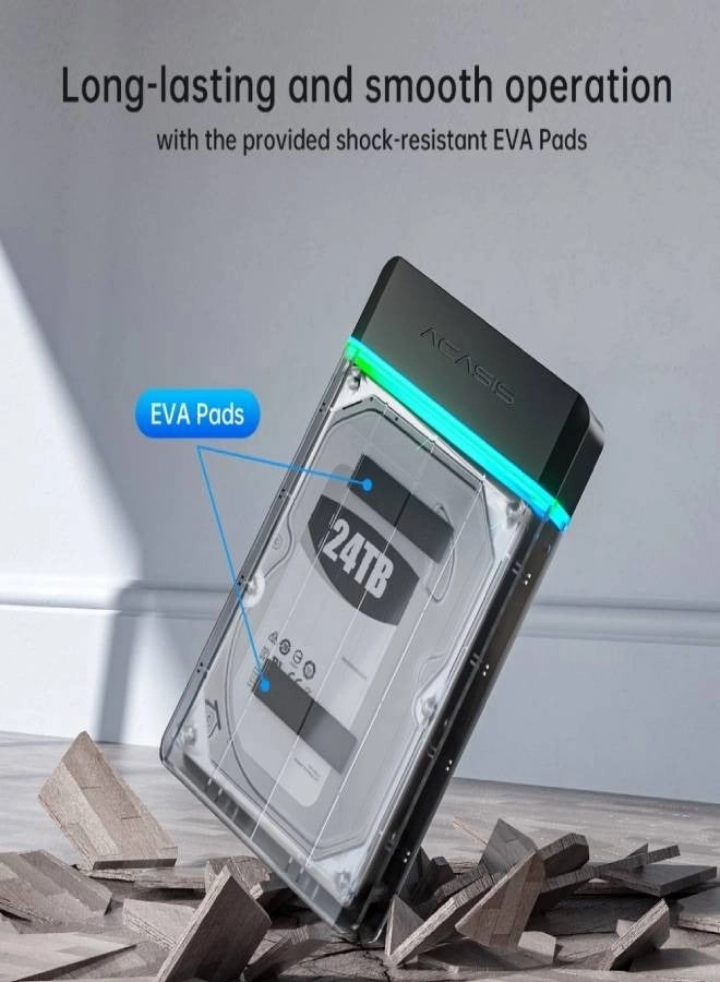 External Hard Drive Enclosure - USB3.0 SATA 2.5/3.5