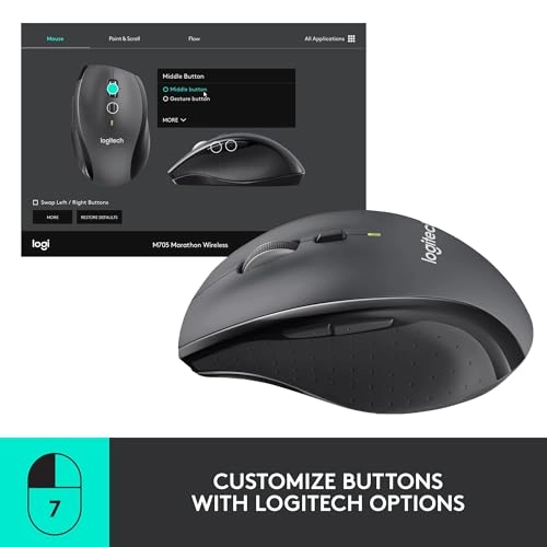 M705 Marathon Mouse - Wireless