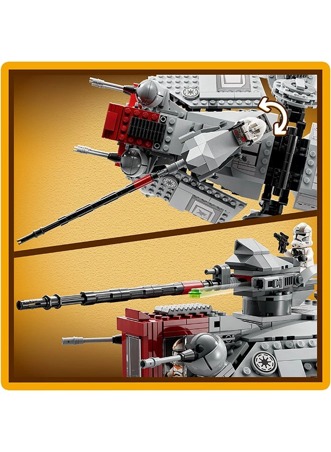 Star Wars AT-TE Walker (75337) - Poseable Includes 5 Minifigures