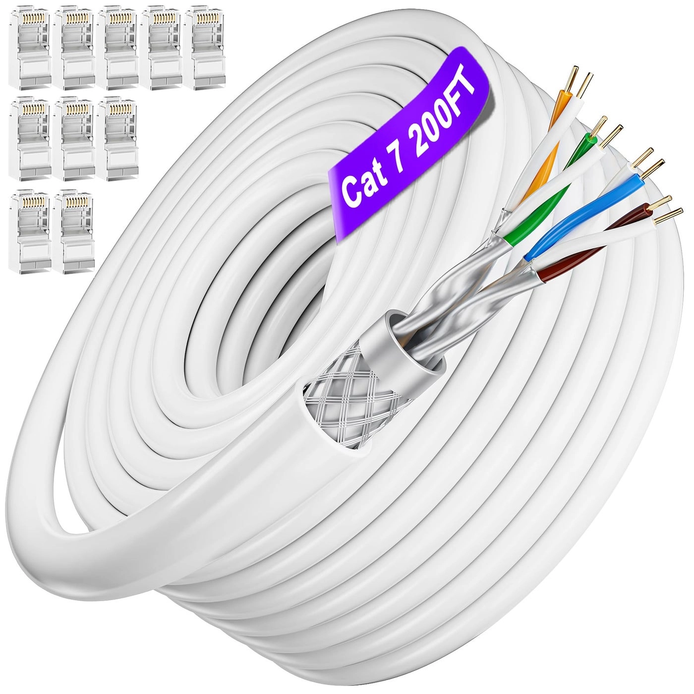 Cat 7 Ethernet Cable - 200 feet