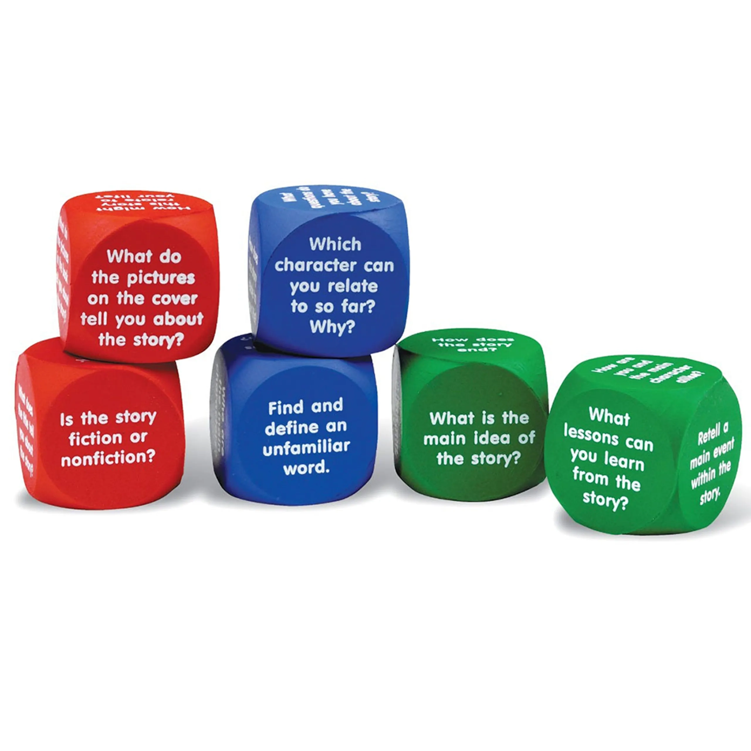 Reading Comprehension Cubes - 6 years & above