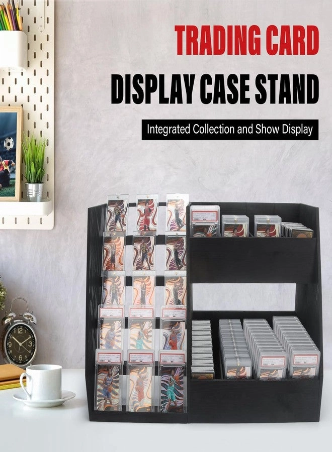 Trading Card Display Stand - 200+ 8 Card Holders