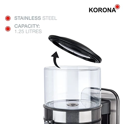 10295 - Glass Jug Reusable Filter Warming Plate