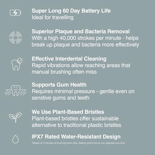 PowerLite - 60 Day Battery 5 Brushing Modes