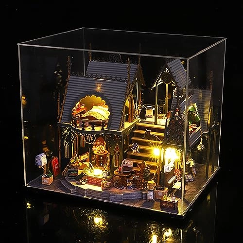 Miniature Wooden Dollhouse Furniture Kit - Creative Room 1:24