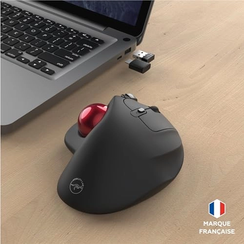 Trackball Pro - Wireless Trackball Mouse USB and USB-C 200, 400, 800, 1200 and 1600 DPI