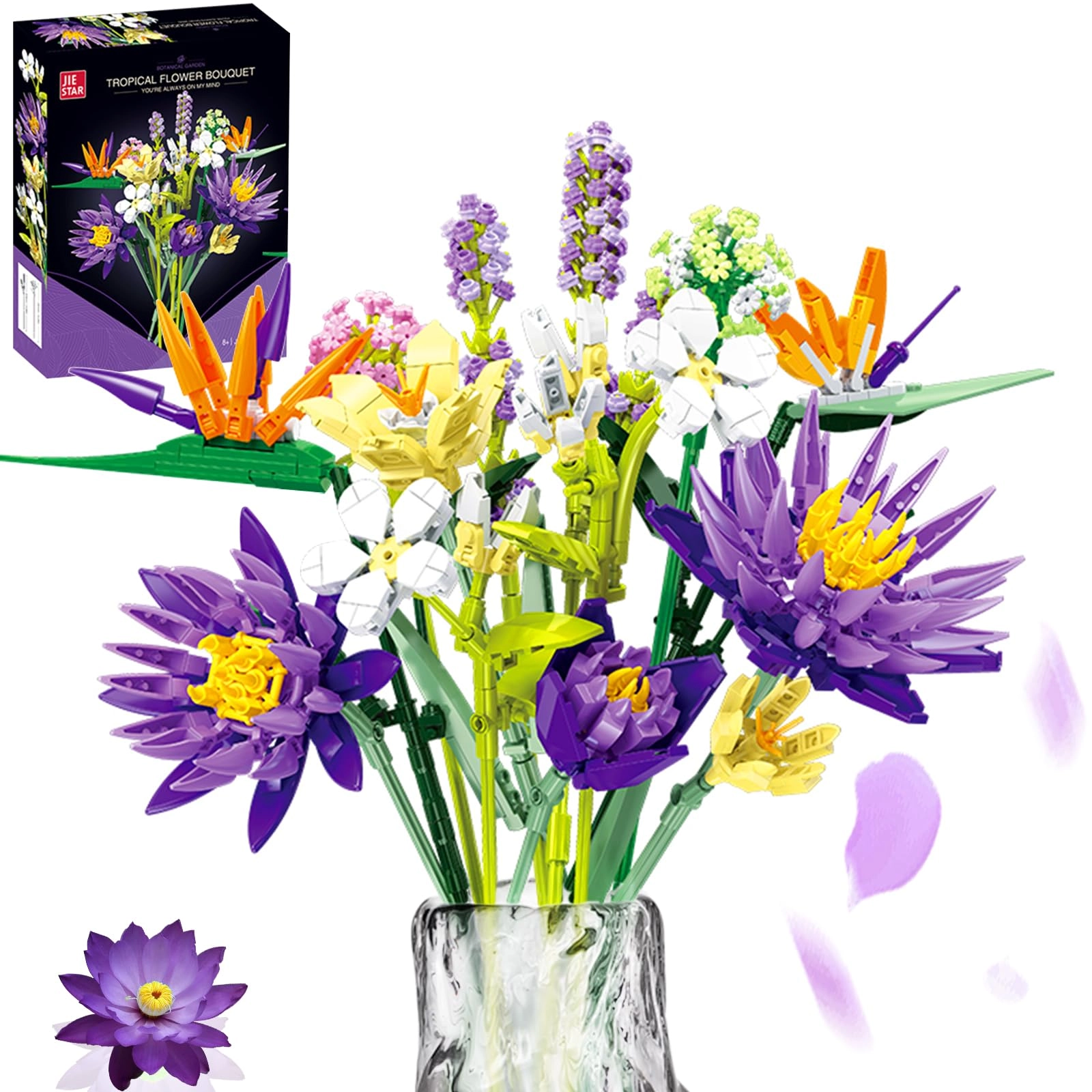 GUANGDONG JIEXING TOYS INDUSTRIAL CO.,LTD Botanical Collection - Fantasy Floral Love Occasion Village