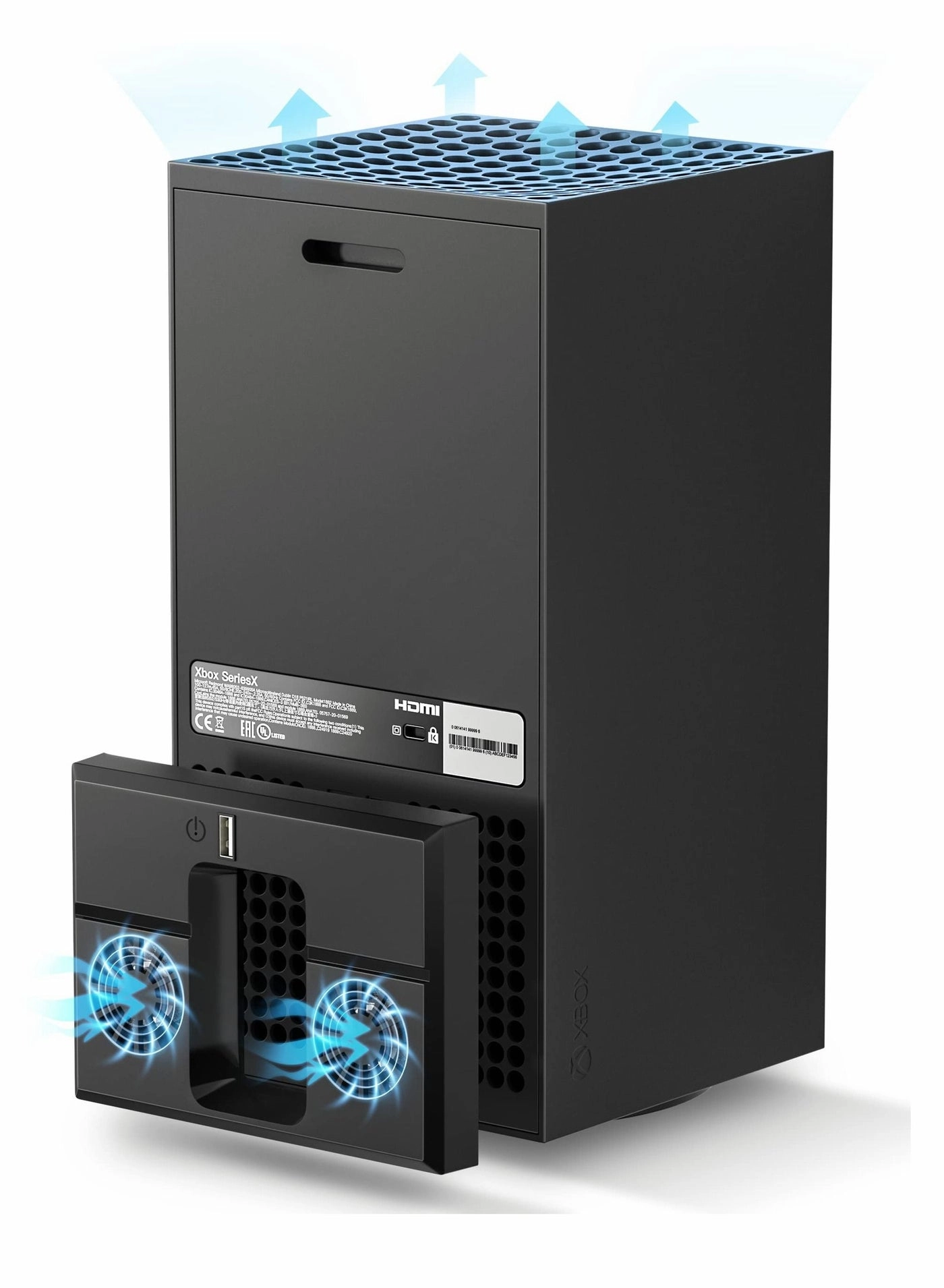 Excefore NA7182 - Black Xbox Series X