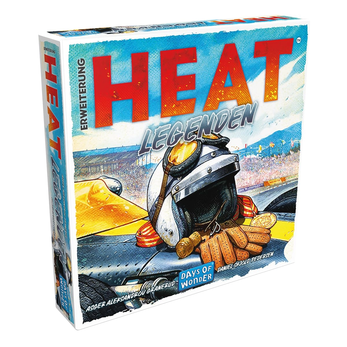 Asmodee Heat: Legends - Card Game (German)