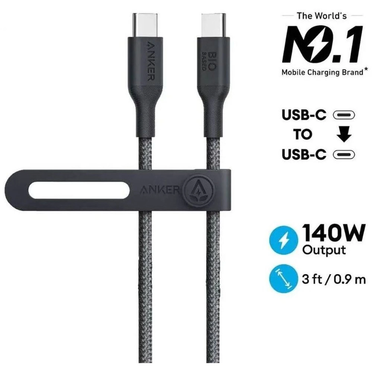 USB-C To USB-C Cable USB-C to USB-C 0.9m