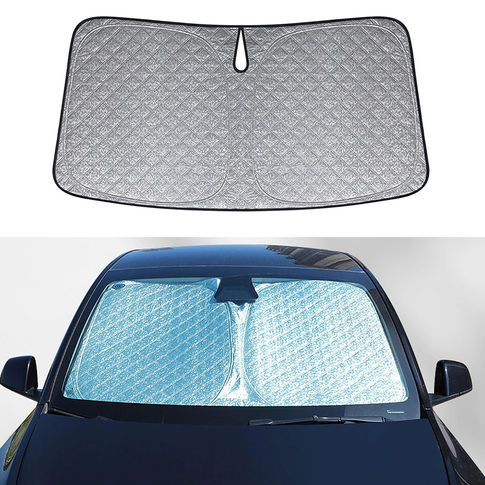 AIMQIAD Car Windshield Sun Shade - silver 1 piece(s)