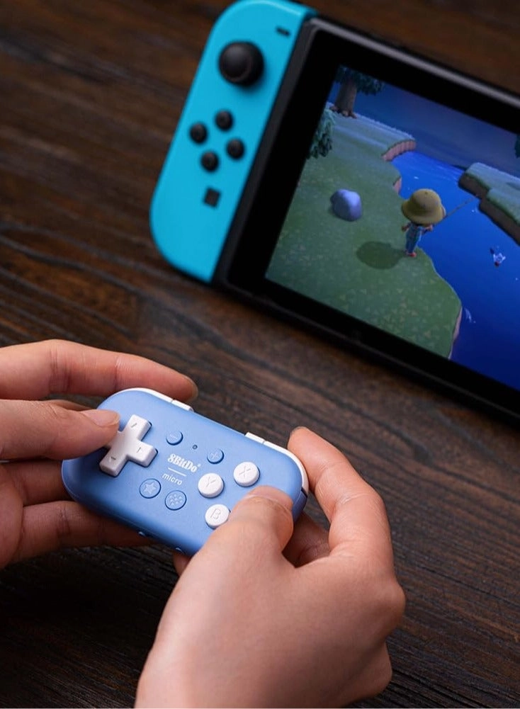 Micro Bluetooth Gamepad - Green Switch Android Raspberry Pi