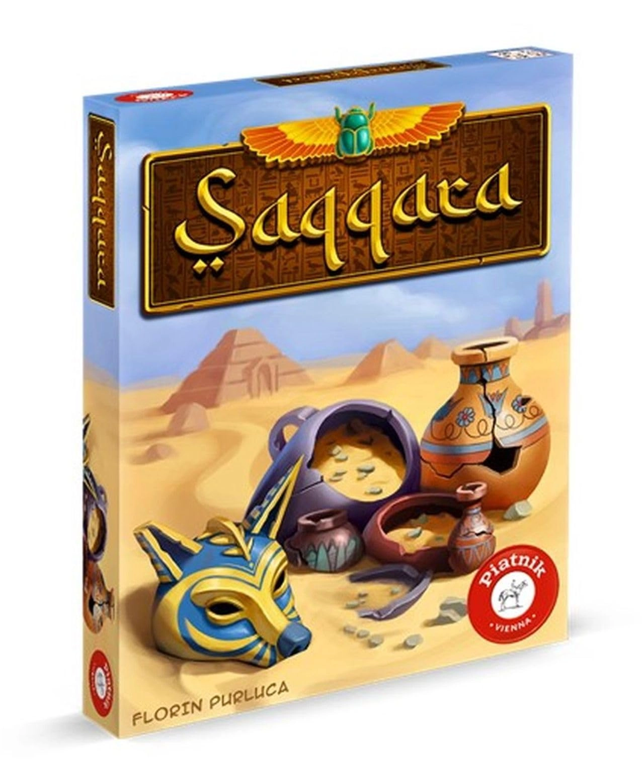 Piatnik Saqqara: Tile Game for Treasures and Museums (German)