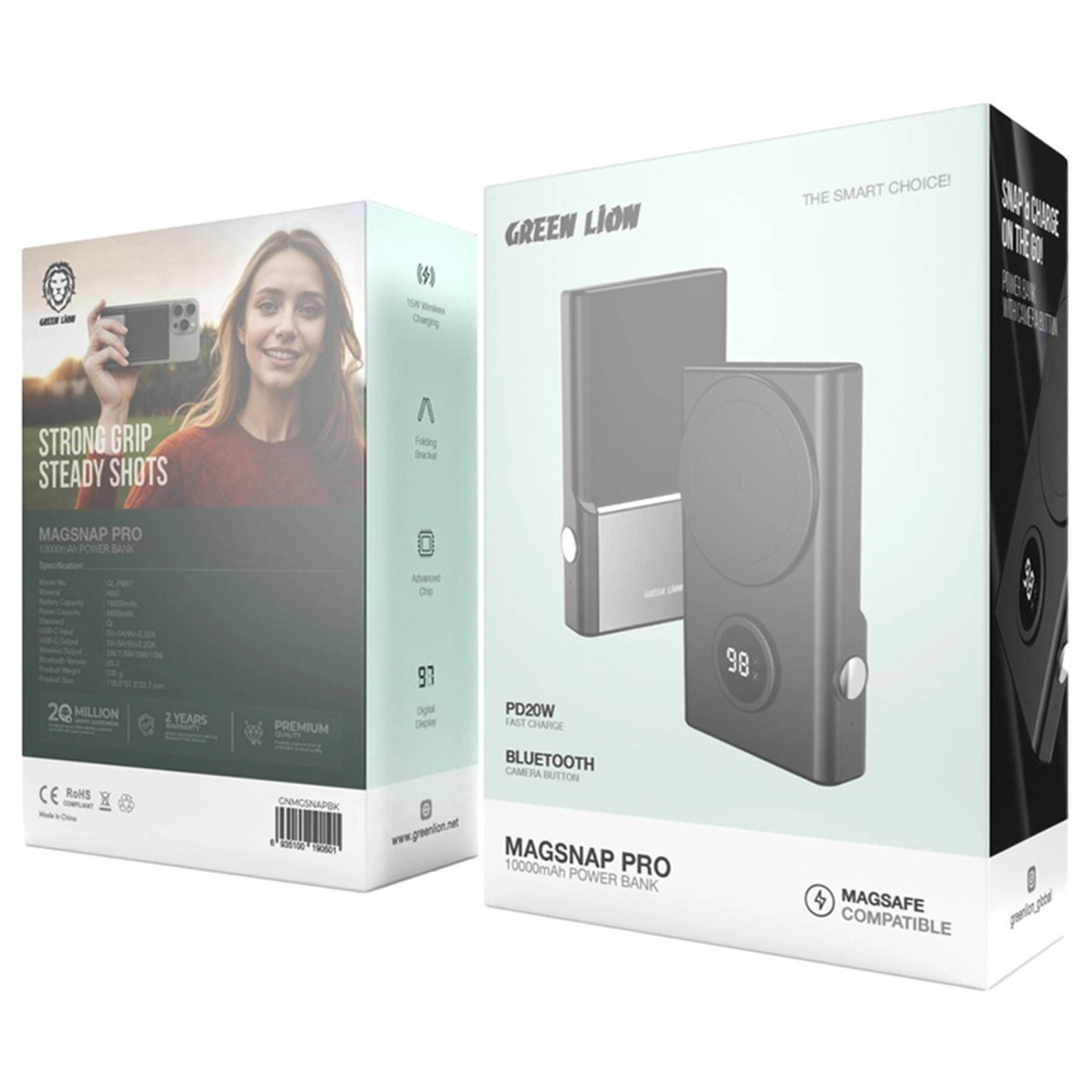 MagSnap Pro - MagSafe 10000 mAh 5/7.5/10/15 Watts