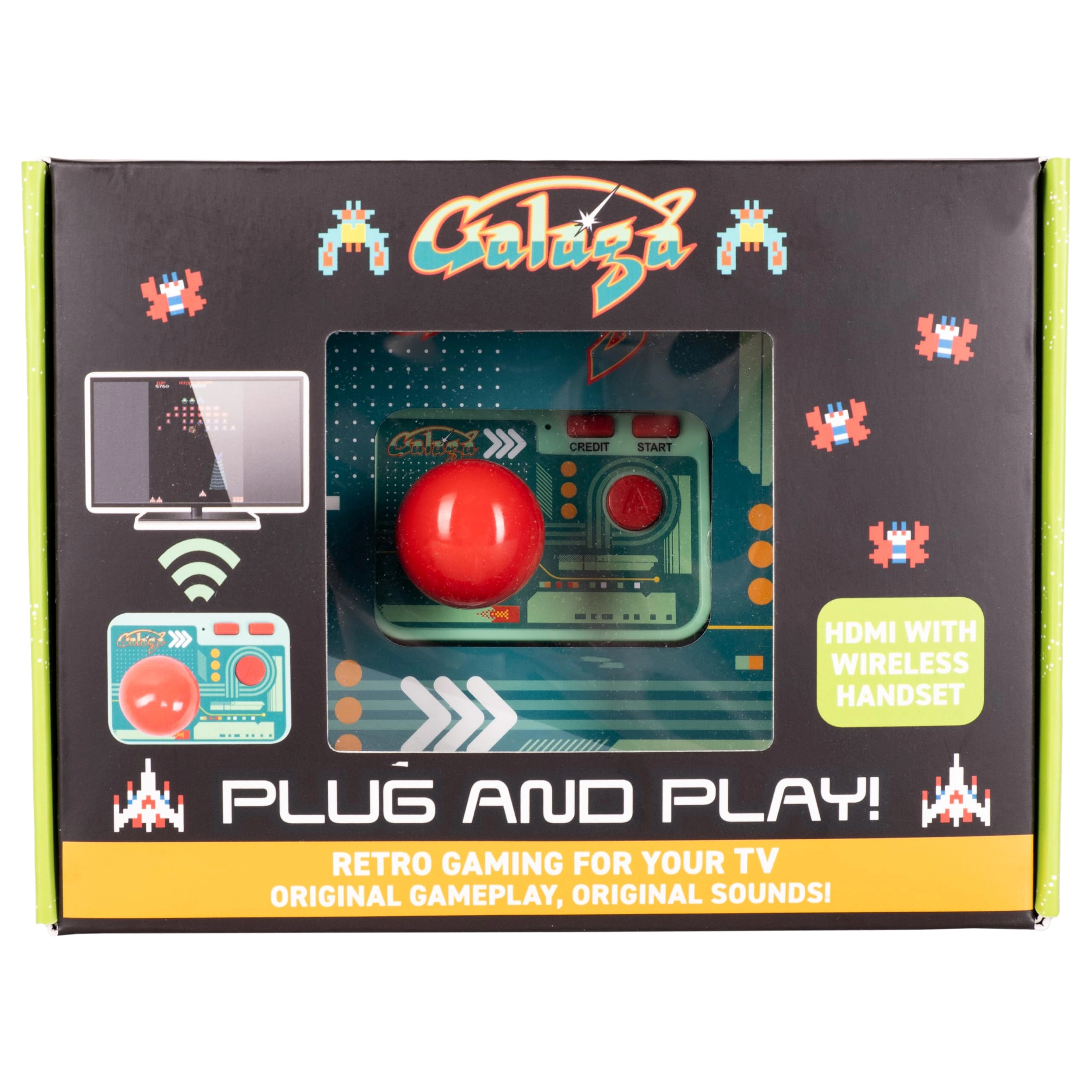 Fizz Creations Galaga Plug & Play - HDMI Wireless Joystick Launch Edition