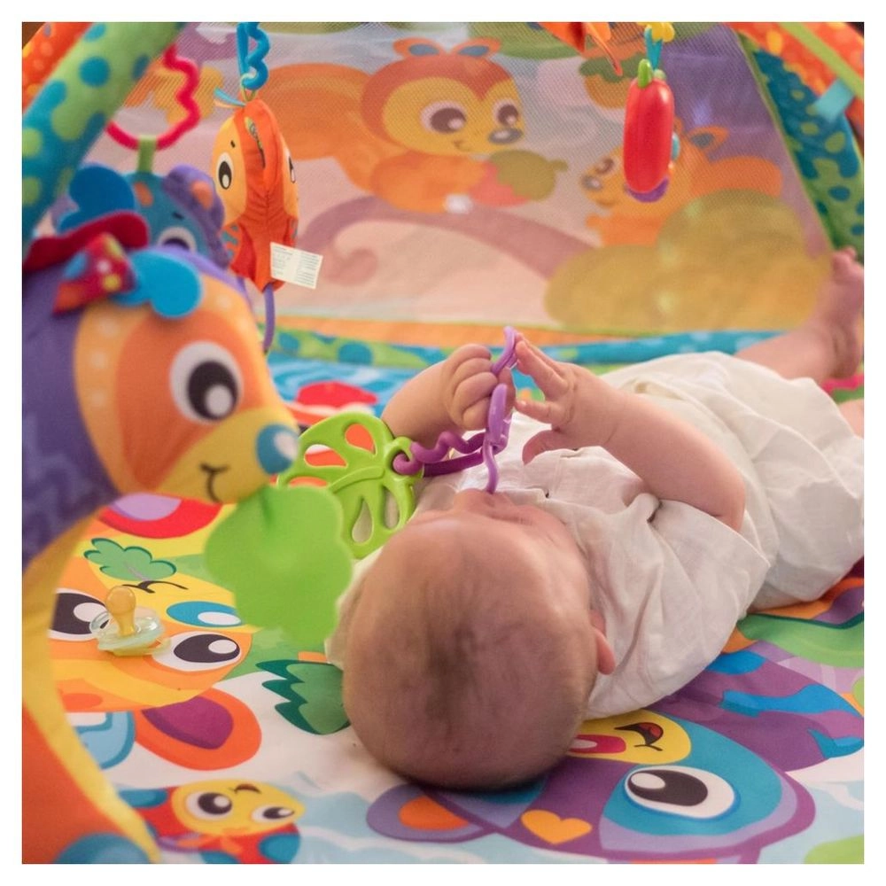 Woodlands Music & Lights Projector Gym - 4 months