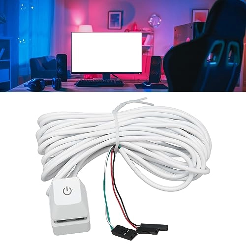 PC Power Switch - Mechanical Blue Switch Backlit Plug and Play