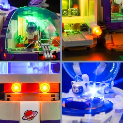 LED Light Set for LEGO Mars Space Base 42605 - Copper 5V