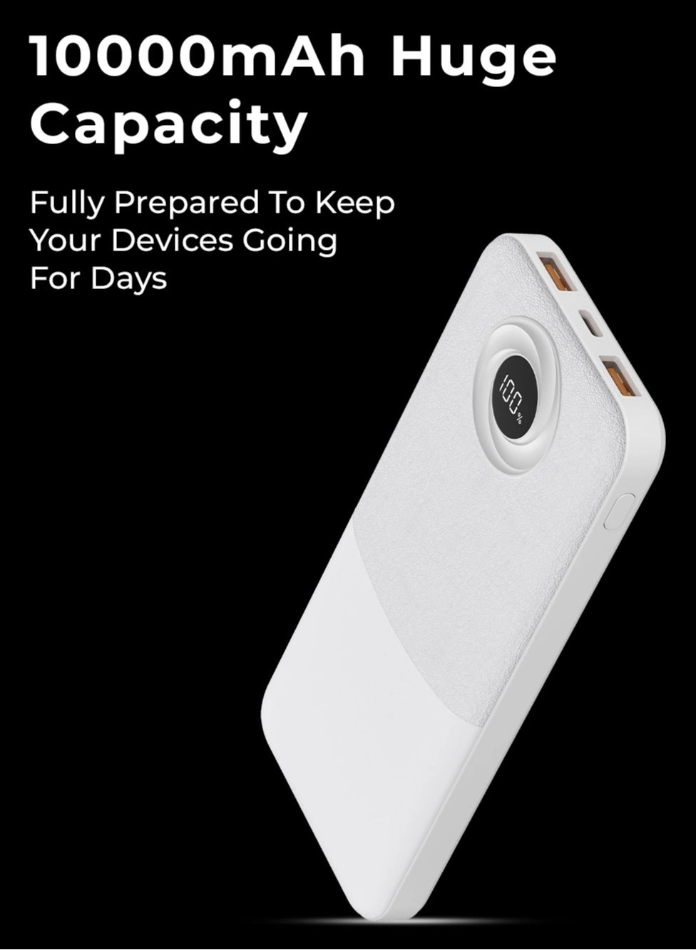 GP10B - 10000mAh 22.5W 2 USB-A 1 USB-C