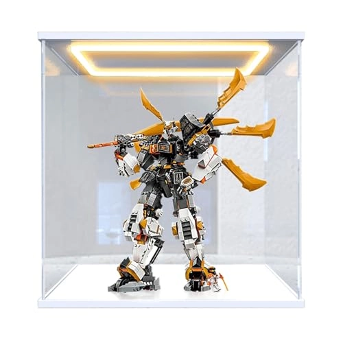 Acrylic display case (71821) - LED 45 x 30 x 45 cm Black