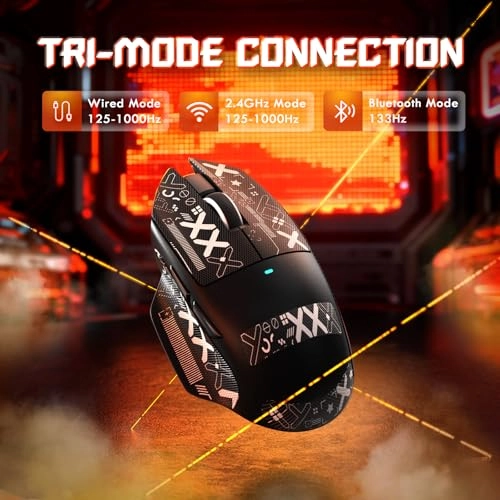 V6 Mouse - 2.4GHz Wireless Bluetooth USB