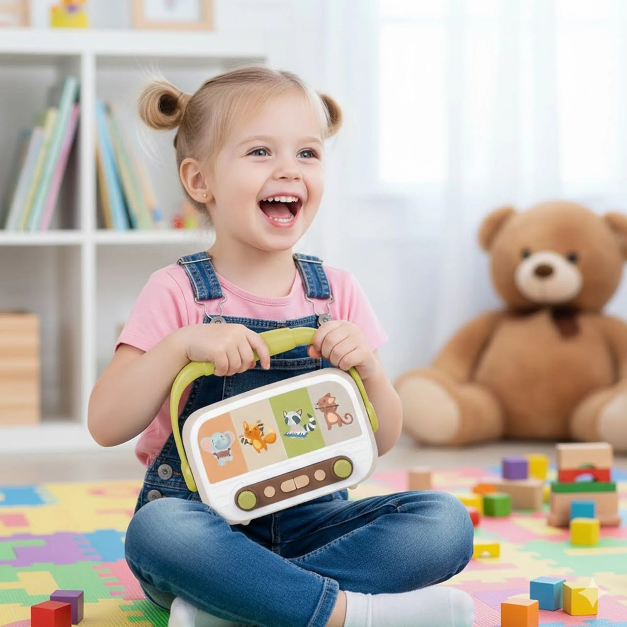 Cartoon Musical Toy - 12 months+