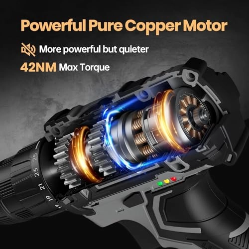 Cordless Drill Driver - 2000mAh