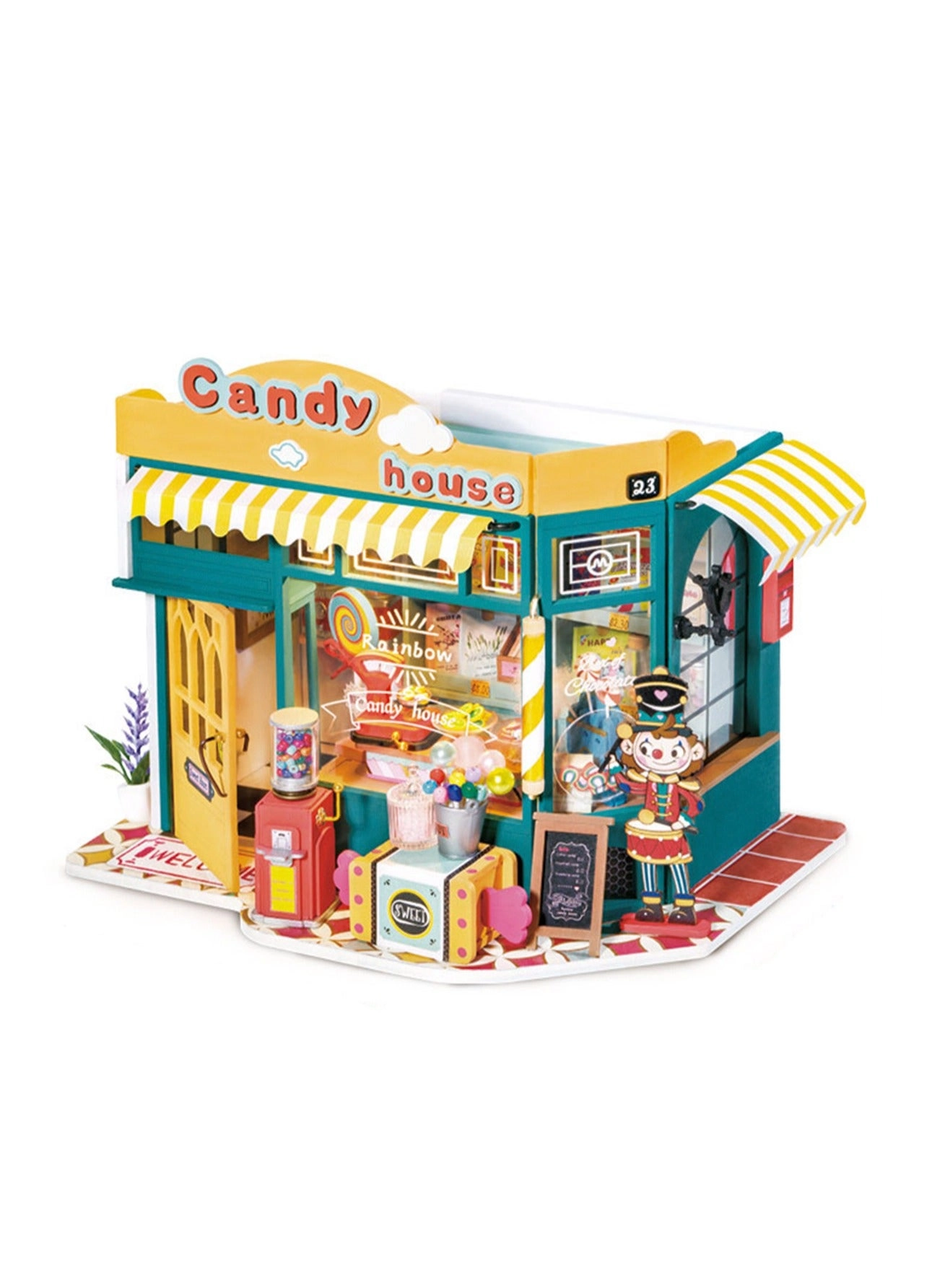 Generic QSH44493 - Rainbow Candy House