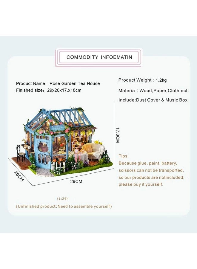 DIY Miniature House Kit - Magic Workshop 1:24