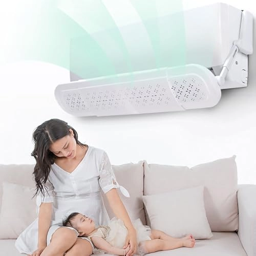Air Conditioner Deflector - 76-106cm Retractable