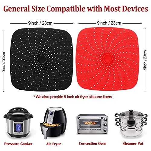 Reusable Air Fryer Liners - BPA free Food Grade Silicone