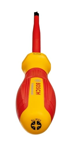 VDE Insulated Slotted and Pozidriv Screwdriver PZ2 x 125mm