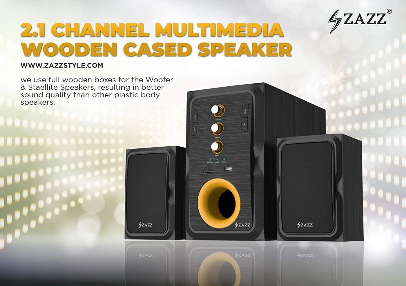 MS2134 - 2.1 Channel 20W RMS