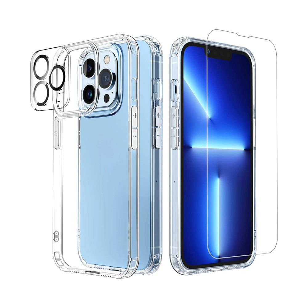 Trands 3-In-One Protection Package for iPhone 14 Pro Max