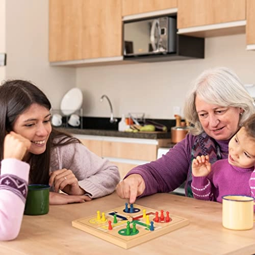 Snakes and Ladders - Wooden Reversible
