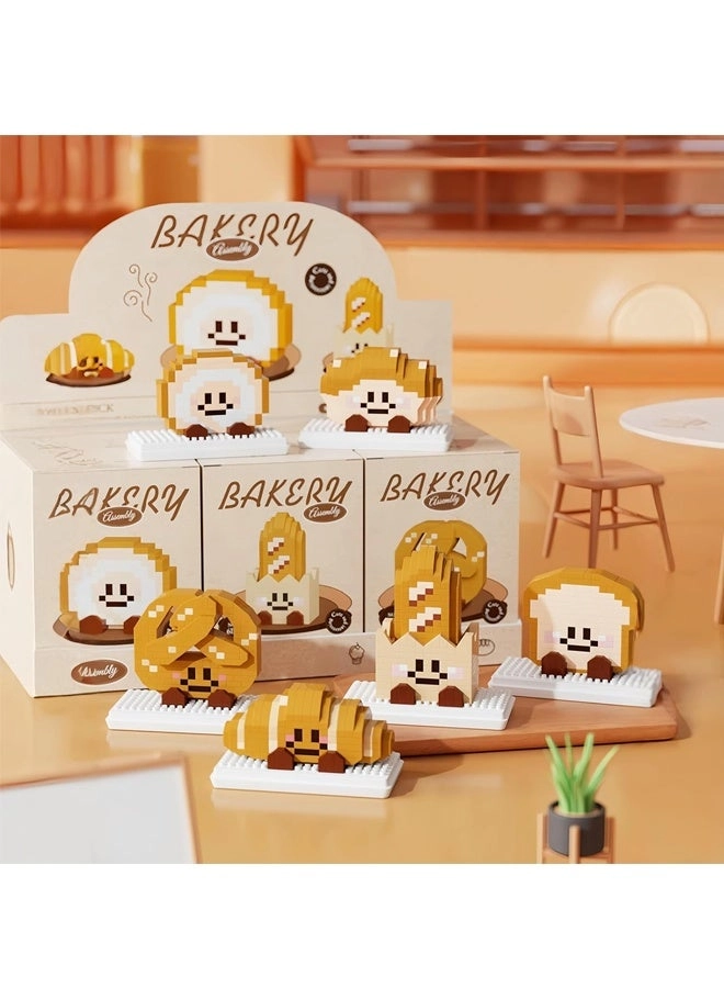 Mini Building Blocks - 9 Sets Baking theme