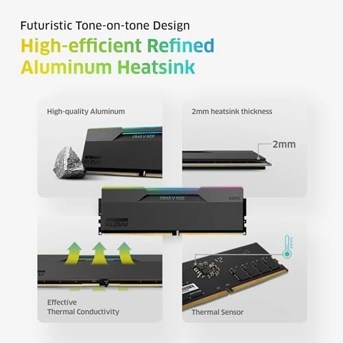 CRAS V RGB - 64GB 6400MHz Desktop DDR5