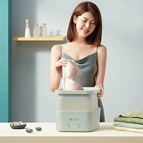 Folding washing machine