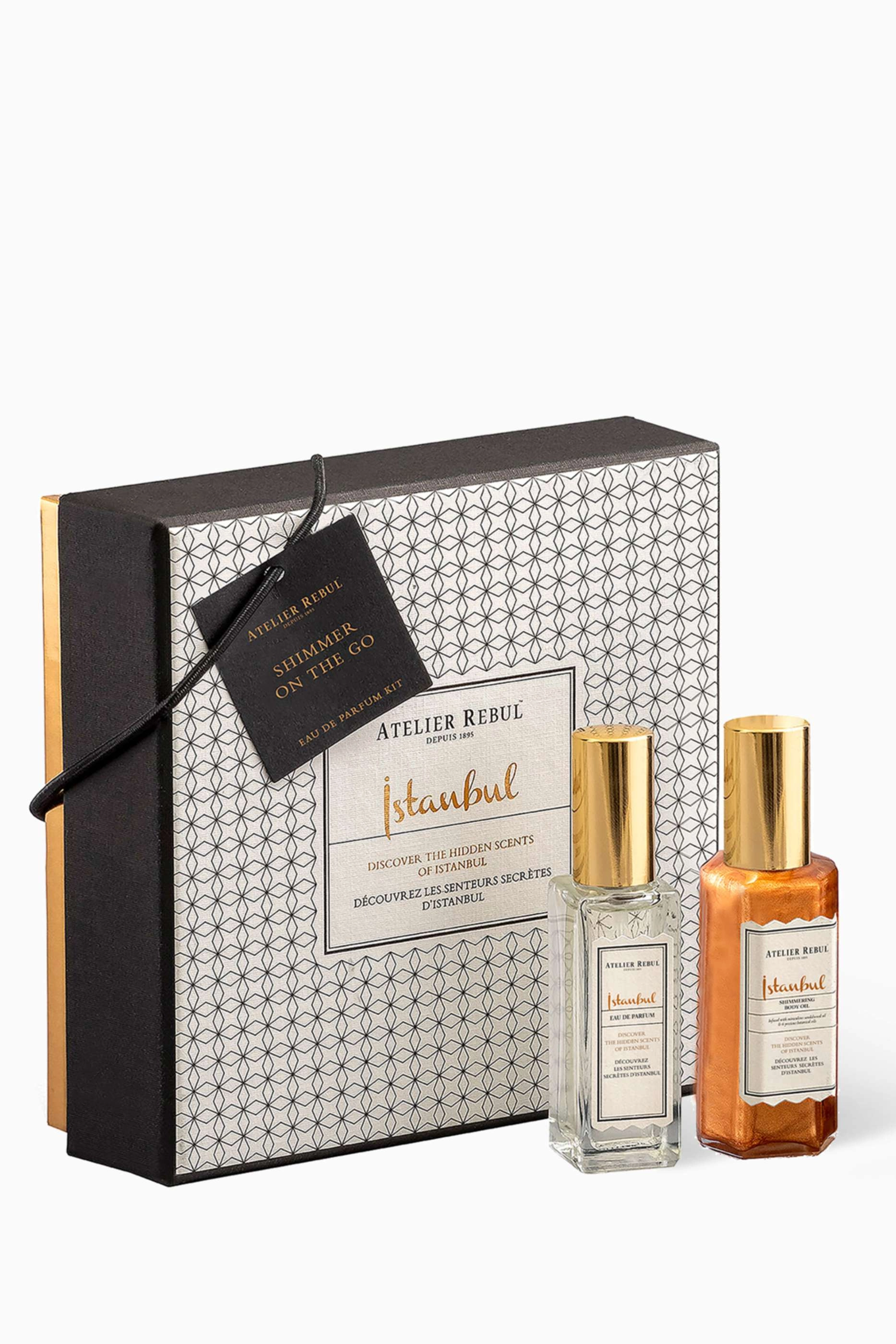 Atelier Rebul Istanbul Shimmer On The Go - Eau de Parfum Gift Set