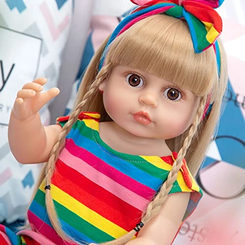 Reborn Baby Doll - 22 Inch Vinyl Baby Girl