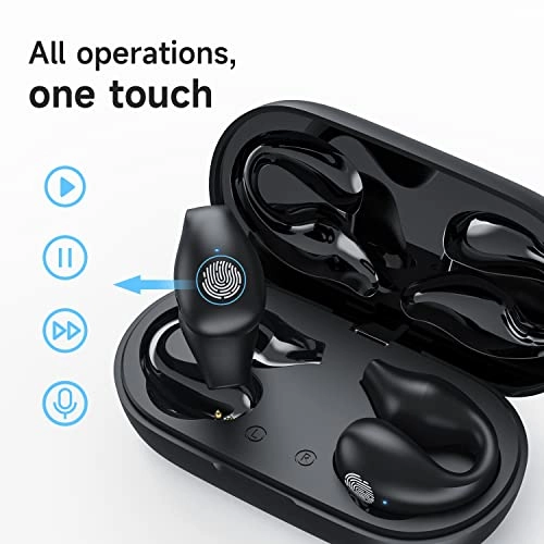 Clip-on earphones Wireless Earbud
