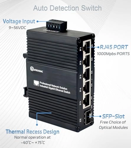 5 port | 5 Gigabit and SFP Slot(NON POE) 5-Ports
