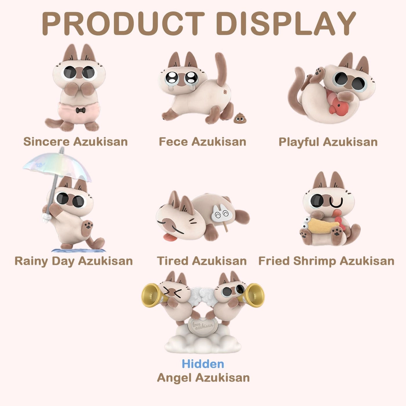 Nobeko Heartwarming Azukisans Daily Series 3 - 17 and 37 inches Set