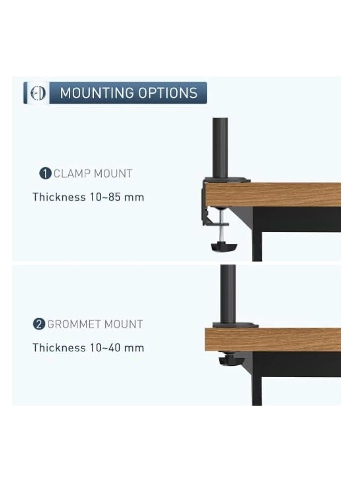 Laptop Monitor Mount Stand - 33-68cm up to 40cm