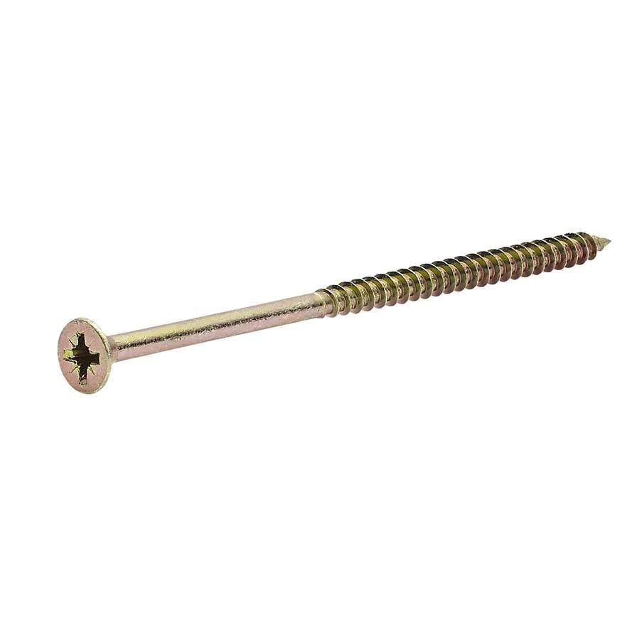 Zinc-Plated Carbon Steel Wood Screw - 120mm 6mm